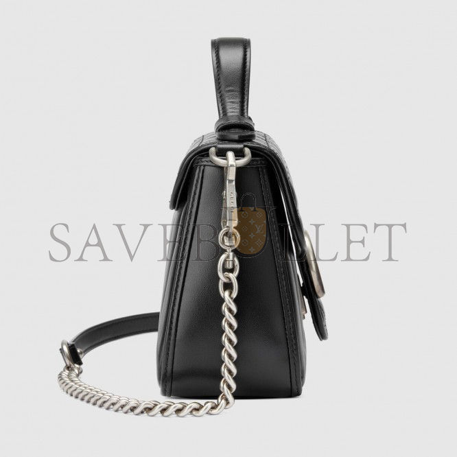 GUCCI GG MARMONT MINI TOP HANDLE BAG ‎583571  (21*15.5*8cm)